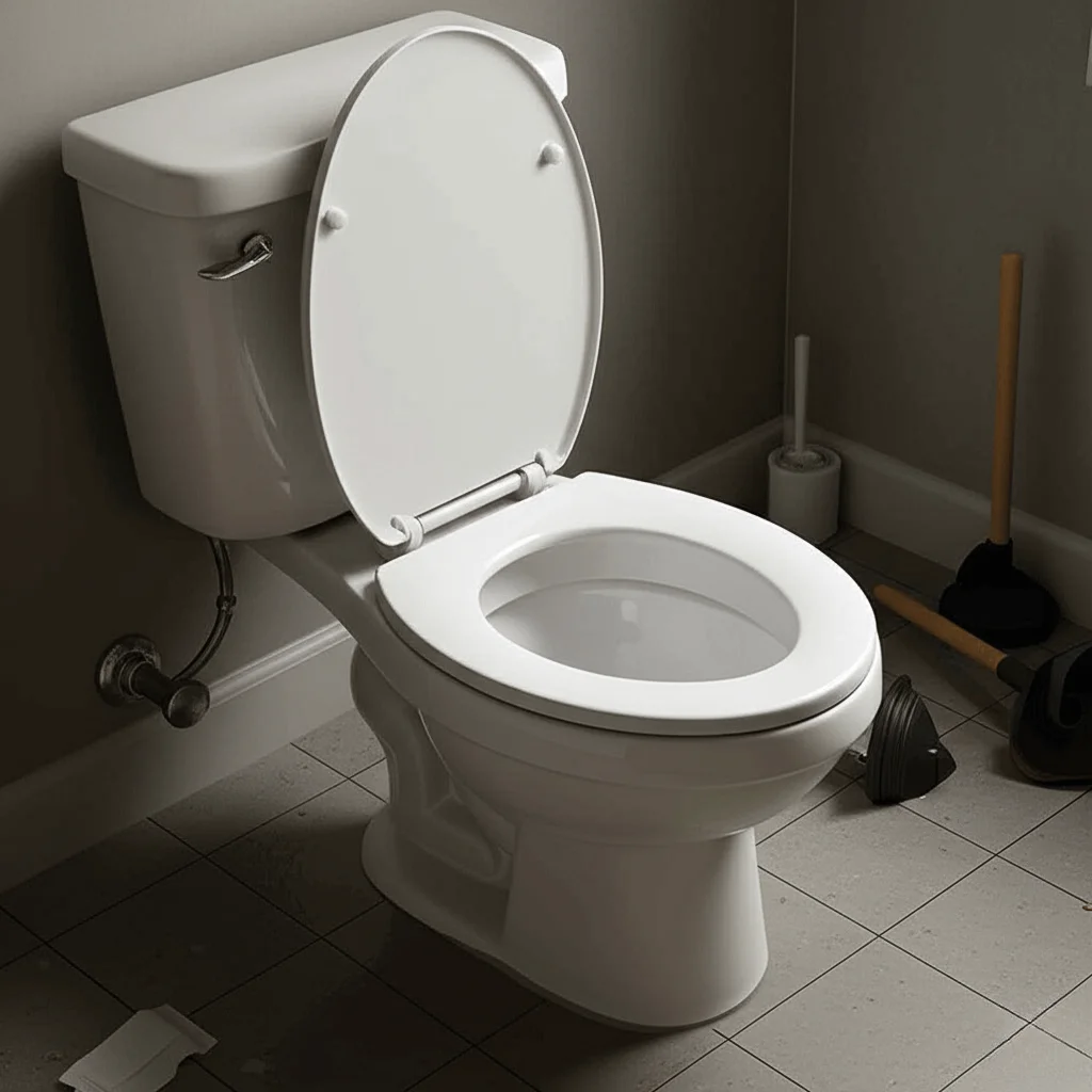 Serviço de vaso sanitário do Tijucas Tec Desentupidora